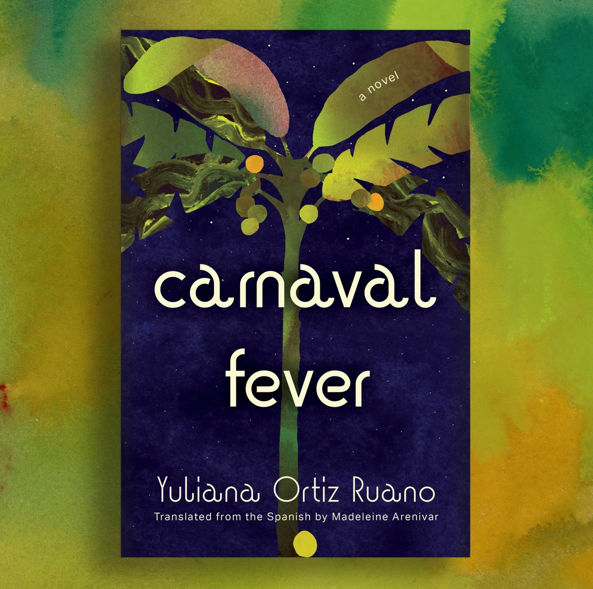 Soft Skull Press (@softskull) on Twitter photo 🌴 COVER ANNOUNCEMENT 🌴 We're excited to share the cover of <a href="/animaldeisla/">Yuliana Ortiz Ruano</a>'s CARNAVAL FEVER, designed by Victoria Maxfield with art direction by @nlcaputo!
CARNAVAL FEVER goes on sale officially on 11/11 ✨
Preorder now: softskull.com/books/carnaval… 🌴 COVER ANNOUNCEMENT 🌴 We're excited to share the cover of <a href="/animaldeisla/">Yuliana Ortiz Ruano</a>'s CARNAVAL FEVER, designed by Victoria Maxfield with art direction by @nlcaputo!
CARNAVAL FEVER goes on sale officially on 11/11 ✨
Preorder now: softskull.com/books/carnaval…