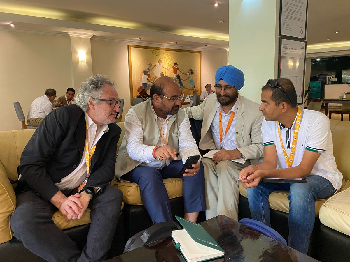 ICRISAT (@icrisat) on Twitter photo ICRISAT at #CGIARScienceWeek – Day 3 Highlights!
ICRISAT experts brought critical dryland insights to the spotlight across key discussions:
- Dr Gizaw Desta participated in the Strategy Dialogue on the CGAIR Sustainable Farming Science Program (<a href="/CgiarFarming/">CGIAR Sustainable Farming Science Program (SFSP)</a>), highlighting both ICRISAT at #CGIARScienceWeek – Day 3 Highlights!
ICRISAT experts brought critical dryland insights to the spotlight across key discussions:
- Dr Gizaw Desta participated in the Strategy Dialogue on the CGAIR Sustainable Farming Science Program (<a href="/CgiarFarming/">CGIAR Sustainable Farming Science Program (SFSP)</a>), highlighting both