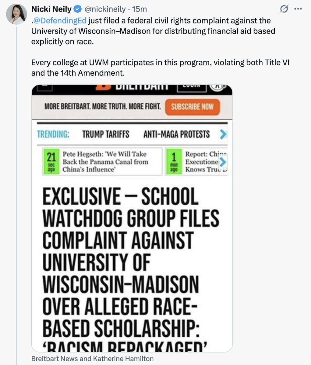jnorcr's tweet photo. Far right anti-public education group #DefendingEd bearing "the white man's burden" by waging #culturewars against the #UWMadison in support of their #manufacturedoutrage around white (male) #grievancepolitics. 
---
#Wisconsin #StopMAGA #StopTrumpism https://t.co/8h2xFQtsFD