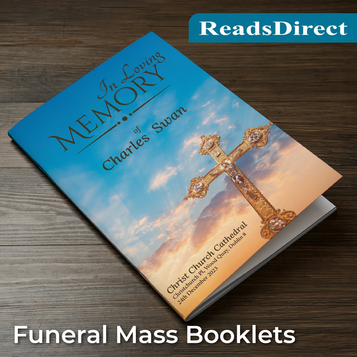 ReadsDirect's tweet photo. At ReadsDirect Dundrum our in memoriam printing is handled with compassion, delivering beautifully designed booklets, cards and keepsakes that help celebrate a life well lived. 

Email dundrum@readsdirect.ie or visit https://t.co/c8iEx4SuH7 https://t.co/iHJjumZk82