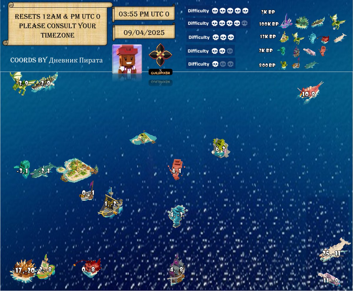 Daily <a href="/PirateNation/">Pirate Nation</a> map, colab with <a href="/dnevnikPirata/">odos</a> and guild Дневник Пирата, design by <a href="/gdumalol/">Gustavo Souza Ferrei</a>