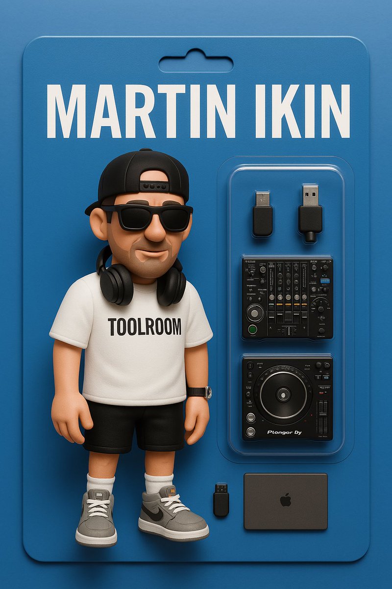 Toolroom (@toolroomrecords) on Twitter photo We HAD to try this out with <a href="/Martin_Ikin/">Martin Ikin</a> ahead of his new release which is out Friday ๐๐ถ
Full action figure form ๐
What do you think? Shall we start a Toolroom Collection โข ๐ฅ We HAD to try this out with <a href="/Martin_Ikin/">Martin Ikin</a> ahead of his new release which is out Friday ๐๐ถ
Full action figure form ๐
What do you think? Shall we start a Toolroom Collection โข ๐ฅ