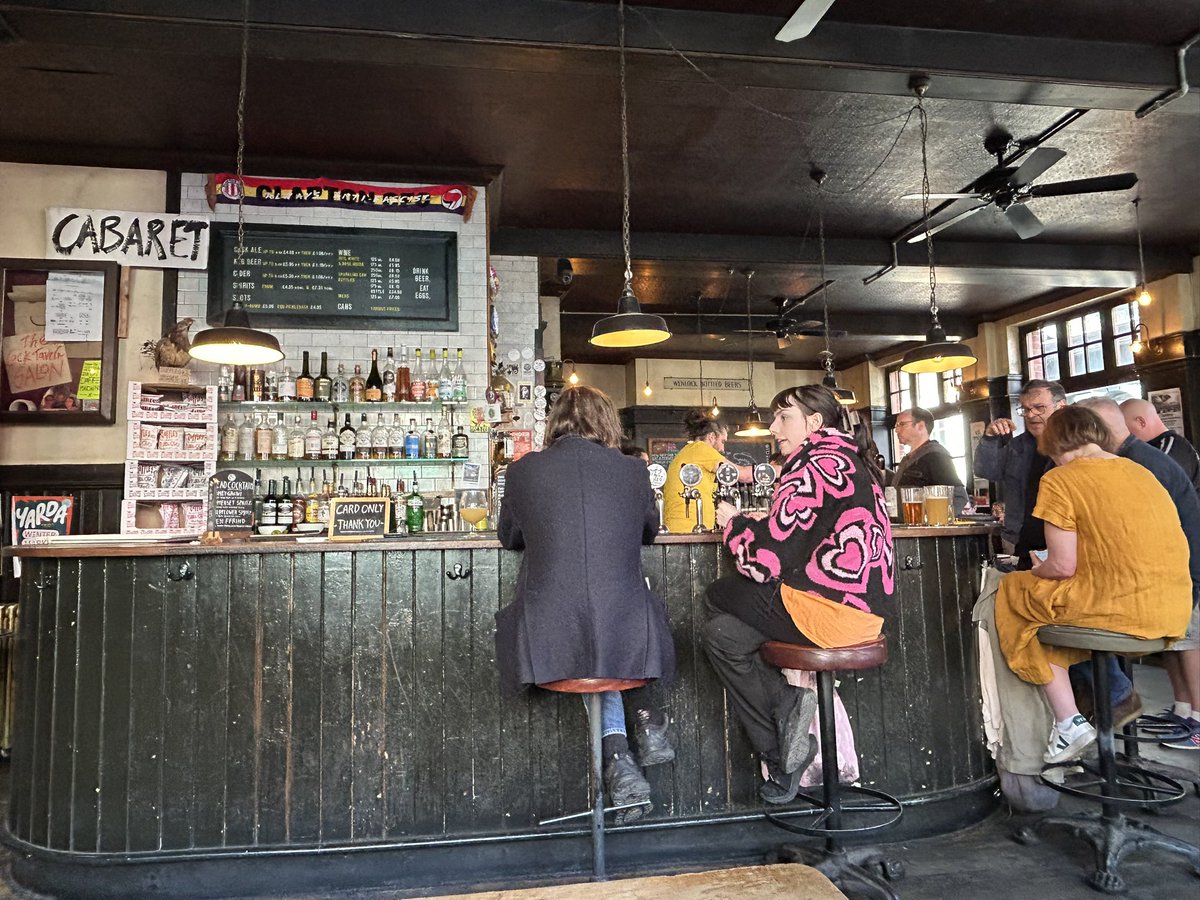 PubsSaving's tweet image. Cask ales @TheCockTavernE8 #pub #hackney last weekend. #realale