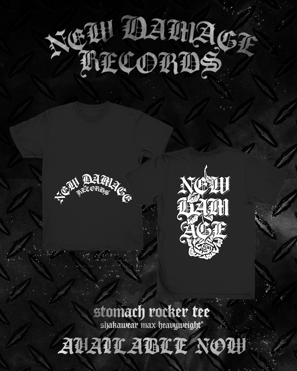 New Damage Records (@newdamage) on Twitter photo New tee's available now 🫡 Printed on shakawear max heavyweight. Save on shipping and grab one at the <a href="/dinealonestore/">Dine Alone Store</a>. Open this Saturday for RSD!
dinealonestore.com/products/stoma… New tee's available now 🫡 Printed on shakawear max heavyweight. Save on shipping and grab one at the <a href="/dinealonestore/">Dine Alone Store</a>. Open this Saturday for RSD!
dinealonestore.com/products/stoma…