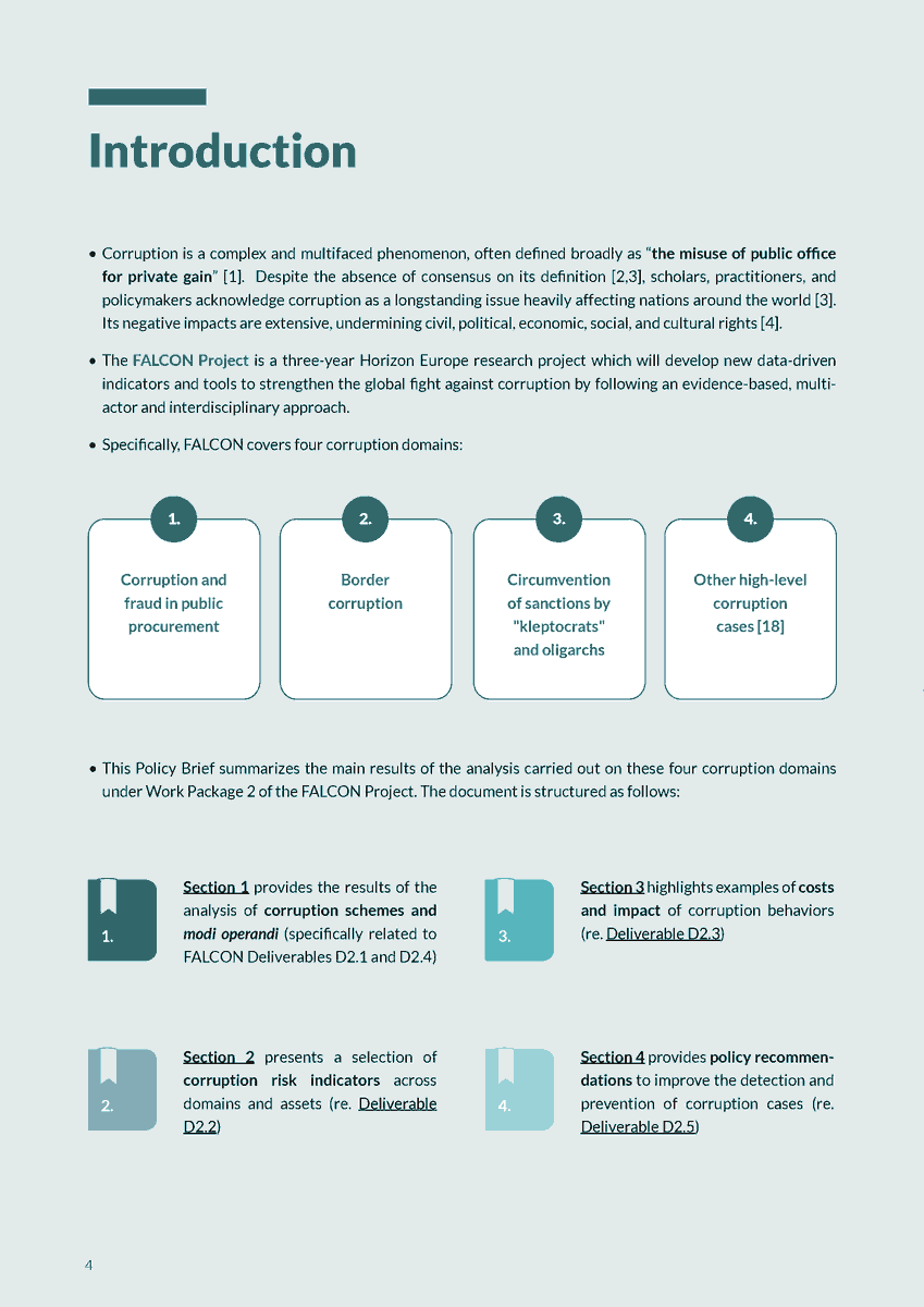 FALCON - Fighting Corruption and Organised Crime tweet media