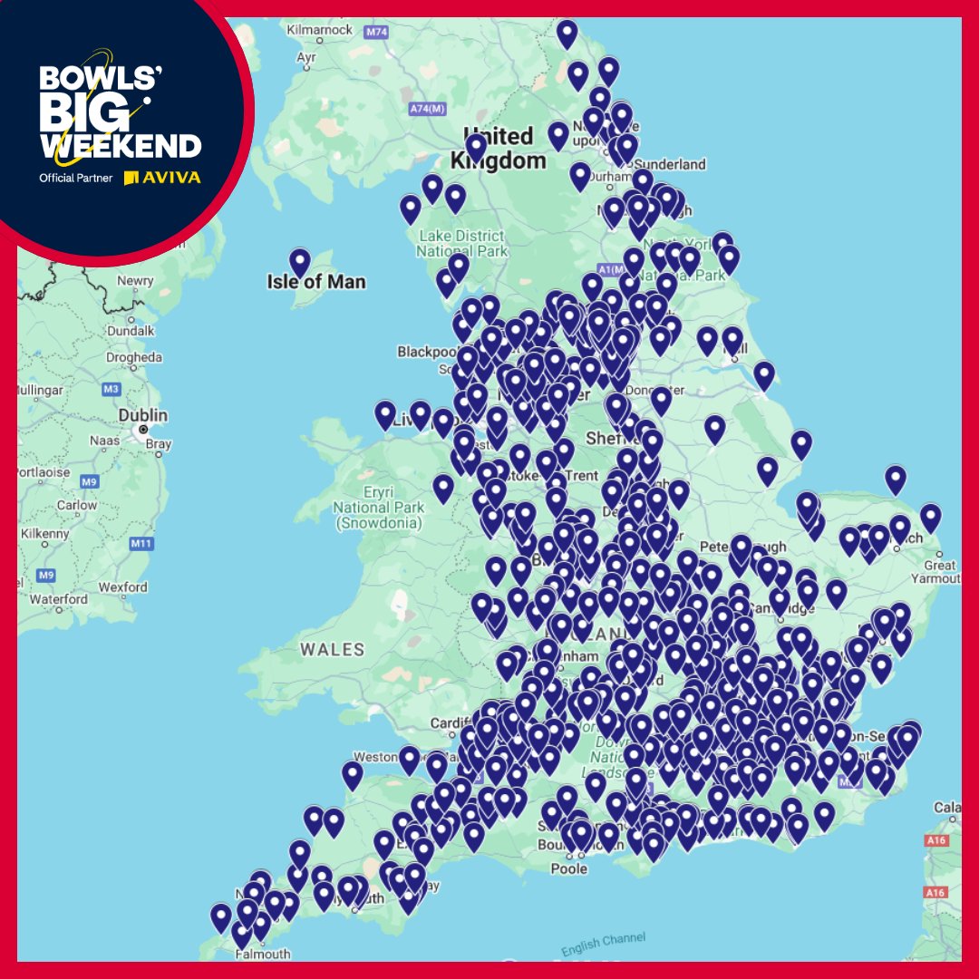 Record breaking year for clubs taking part in Bowls' Big Weekend 🤩

Share when your Bowls' Big Weekend event is happening and what you have in store! 👇

<a href="/avivaplc/">Aviva plc</a> | @cr_uk | #BowlsBigWeekend #SummerOfBowls