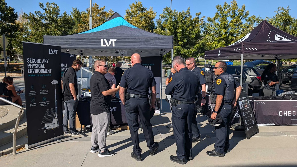 LVT_USA's tweet image. Need an extra set of eyes on your police force? Come talk to us at the Texas Police Chiefs Association Conference! Booth #105
#police #TPCA #security #securitycameras