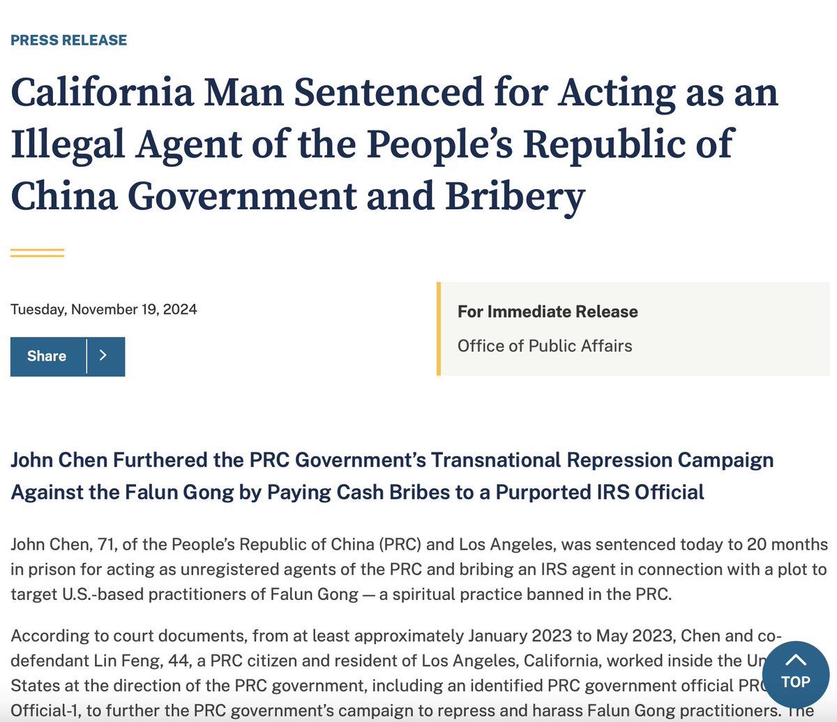 ding_lebin's tweet photo. The #CCP (Chinese Communist Party) is #not China.

After the delegation of the Chinese #Communist China failed to silence me at the #UN Human Rights Council @unhrcpr, while I made an oral statement to the UNHRC on behalf of the Society for Threatened People (#STP) @GfbV, a Germany-based NGO with an consultative status at both the UN Economic and Social Council and the Council of Europe, the #CCP has tried to #silence me abroad by intensifying the persecution of my #parents in China.

At the UNHRC @UNHumanRights @antonioguterres, I was able to report on the ongoing persecution of #FalunGong, the #forced organ harvesting of Falun Gong practitioners and other prisoners of conscience, and the intensified #TransnationalRepression against Falun Gong practitioners and Chinese human rights defenders abroad.

My parents (father: Mr #DingYuande; mother: Mrs Ma Ruimei) are tea farmers and good people. My parents have been persecuted by the #CCP for more than 25 years solely because of their belief in the Chinese spiritual practice of #FalunGong. They have done #nothing against Chinese law.  

Due to the ongoing persecution of Falun Gong by China’s communist regime, our family of three has been separated: My father Mr #DingYuande is being detained in the #Shandong Province Prison #without any legal basis, my mother is under surveillance in our village after her release due to the rescue campaigns abroad, and I their only child am living in exile in #Berlin.

In Chinese prison my father is subjected to #torture, #brainwashing, forced labour and is at serious risk of #ForcedOrganHarvesting from Falun Gong practitioners and other prisoners of conscience by the CCP.  

Despite being the only child in my family, I have not been able to see my parents in person for over 12 years. I haven’t been able to celebrate the #Chinese New Year with them. We haven’t even had an opportunity to share a single meal together or to take a #family photo.

In May 2023, my parents were #illegally arrested at home. Especially after my father was illegally sentenced in December 2023, my grandmother was distraught and in tears. She died suddenly on 05 February 2024 at the age of 82 and could not see my father for the last time. As a result, my father was unable to attend her funeral.  

The #CCP is trying to #silence me because of my public and ongoing advocacy to free my parents and to end the ongoing CCP´s state crimes against all Falun Gong practitioners. I do #not feel safe in Germany and Europe.

In response to my appeal to end the ongoing state crimes against Falun Gong practitioners and to free my parents from the brutal persecution of Falun Gong in China, the European Parliament adopted the landmark EU resolution "The ongoing persecution of Falun Gong in China, notably the case of Mr #DingYuande (2024/2504(RSP))" on 18 January 2024 in Strasbourg.

In this landmark resolution, the European Parliament calls on the CCP and Communist China to unconditionally and immediately release my father, Mr Ding Yuande, and #all Falun Gong practitioners in China. This is the #first time in the history of the EU that both the European Parliament and the EU have taken rescue actions to free a Chinese #peasant family from the CCP's ongoing state crime.

In 2019, the China Tribunal on Forced Organ Harvesting in London, chaired by Sir Geoffrey Nice QC, who previously led the prosecution of former Yugoslavian President Slobodan Milosevic at the International Criminal Tribunal, concluded that forced organ harvesting had taken place in China for years “on a #significant scale”, with Falun Gong practitioners being the “principal source” of the CCP´s ongoing state crimes.

Writing in The Diplomat, Ms Tasnim Nazeer @TasnimNazeer1, an award-winning journalist sanctioned by the CCP for her work to end the CCP's state crimes against Uyghurs, has revealed that the CCP has ordered a new global strategy against Falun Gong. The focus is on launching #disinformation campaigns through social media influencers and Western media and #weaponizing the American legal system to go after companies set up by Falun Gong practitioners.

Lawmakers from USA, UK and Sweden have also condemned the new #TransnationalRepression campaign and espionage activities against Falun Gong.

In November 2024, the #California man John Chen was sentenced to 20 months in prison for a #TransnationalRepression plot targeting Falun Gong practitioners in the #USA. @TheJusticeDept

After the U.S. House of Representatives passed the #FalunGongProtectionAct on 25 June 2024, several U.S. Senators and U.S. Representatives reintroduced the Falun Gong Protection Act on a #bipartisan basis in both the U.S. Senate on 3 March 2025 and the House of Representatives on 24 February 2025.

Both the aforementioned European Parliament´s resolution of 18 January 2024 and the Falun Gong Protection Act aim to #sanction all perpetrators and entities that have contributed to the persecution of Falun Gong in China and abroad.

It is time to #end the CCP´s ongoing state crimes against Falun Gong practitioners and other prisoners of conscience.

Indeed, the very existence of the CCP threatens the #peace and #security of the free world of democratic countries.

The CCP is #not China. It is time for the free world of democratic countries to end the #dictatorship of the CCP and to end the CCP.

🔵 Learn more about the CCP´s new global strategy to persecute Falun Gong: 👇
https://t.co/pXU8qQOwK9

@volker_turk @NazilaGhanea @DrAliceJEdwards @gahler_michael @MiriamMLex @EnginEroglu_FW
@weimers @MarketkaG @hermanntertsch
@rglucks1 @AnnaFotyga_PL @isabel_mep @FMCastaldo 
@RepScottPerry @RepMcCaul @MichelleSteelCA @Jim_Banks @RepMcGovern @RepAndreCarson @marcorubio @SenRickScott @SenTedCruz @RepPatFallon @RepTiffany @RepGusBilirakis @RepBrianFitz @RepOgles @Lancegooden @RepBurgessOwens @TXRandy14 @SenRonJohnson @SenThomTillis @DavidAltonHL @JimShannonMP @ipacglobal @CECCgov @committeeonccp @FalunInfoCtr