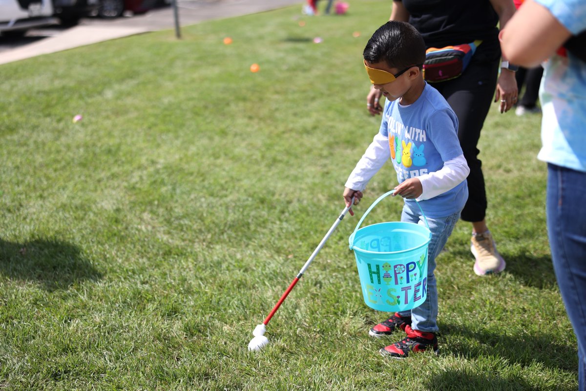 Thank you to KSAT12 news for including our Beeping Easter Egg Hunt in your story! 🐰 Join us on April 12, 10 AM to 1 PM at 2300 Roosevelt Ave. for an accessible Easter egg hunt for children who are blind or have low vision. #VibrantWorks #BeepingEggHunt ksat.com/news/local/202…
