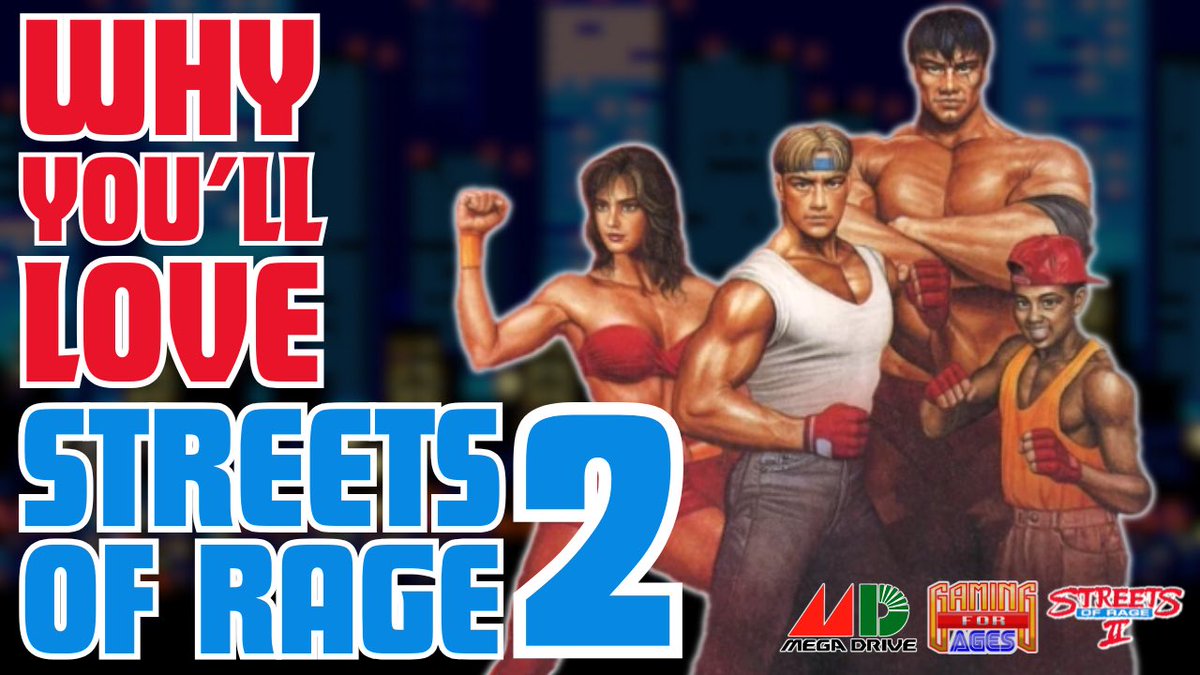 Gaming_For_Ages's tweet photo. Why do WE love Streets of Rage 2?

Yes, it’s the crunchy, satisfying fighting! Yes, it’s the perfect soundtrack! But y’know what? Our early friendship formed around this game - playing co-op for months on end!

Come share YOUR love for it - video out now!

https://t.co/0zKOrWWR29 https://t.co/MDCpfaJ9Qk