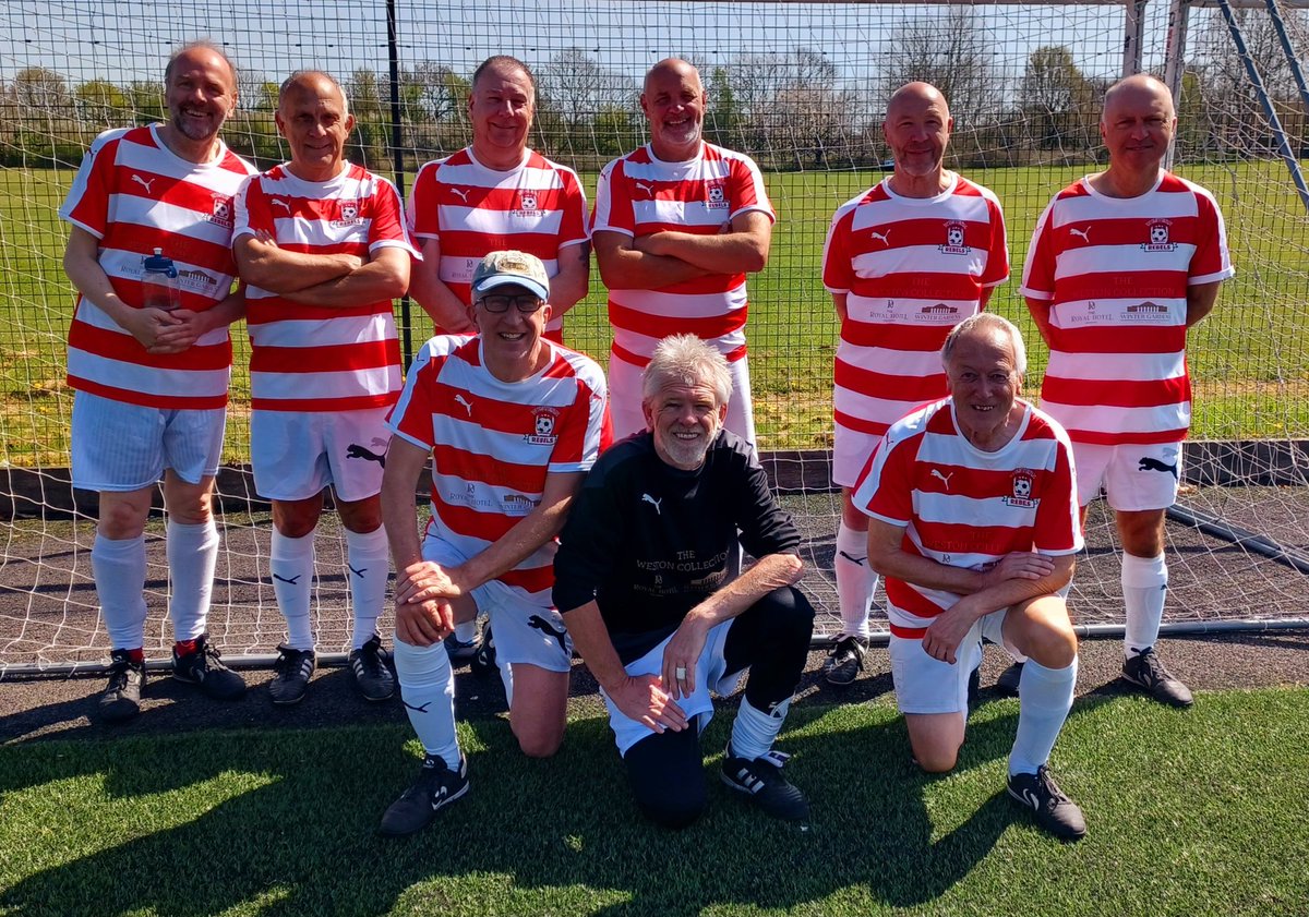 ErnDiff's tweet photo. Well played the Western Rebels at the last session of the Somerset FA winter walking football league, winning 2 matches and losing 2. Many thanks to Somerset FA, the referees and the players for creating a great event.
#walkingfootball #westernrebels #somersetfa https://t.co/9MfSkwlKGe