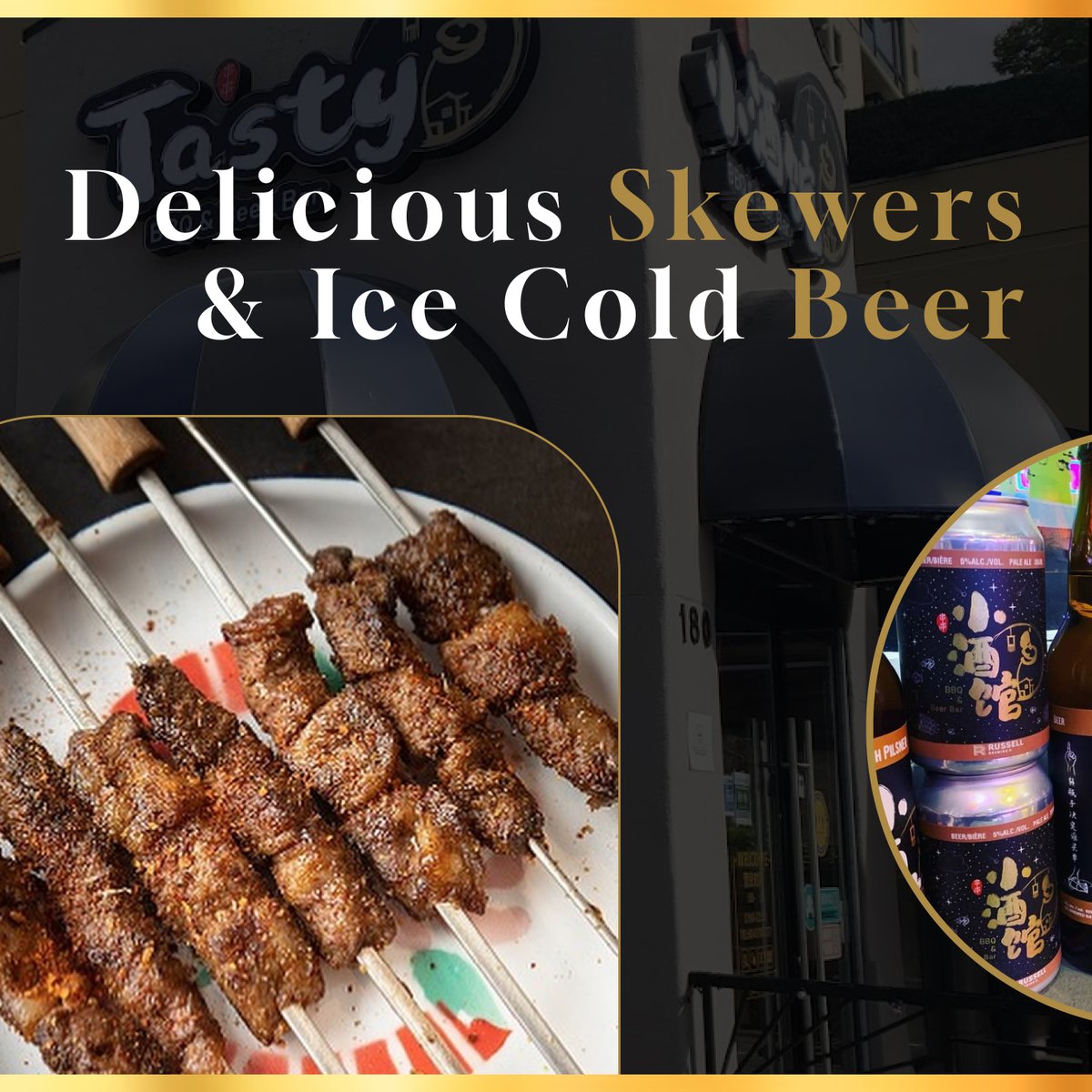 VipKeyClub's tweet image. Tasty BBQ &amp;amp; Beer Bar 🍢🍻
@bbq.tasty

Experience the vibrant flavours of authentic Chinese barbecue at Tasty BBQ &amp;amp; Beer Bar in Richmond! 🤤

For more information:
🌎 tastybbq.ca
📷 @bbq.tasty

Download the VIP Key today! 📲

#ChineseBBQ #BeerBar #FoodieHeaven