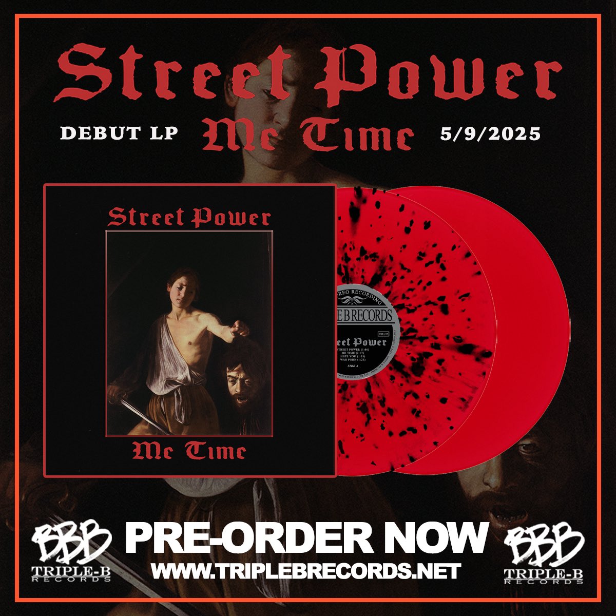 Triple B Records (@triplebrecords) on Twitter photo STREET POWER - Me Time LP drops May 2nd! Preorders are live in the webstore now! Title track featuring <a href="/ianimal69/">90 Day Fidance</a> streaming everywhere now!
triplebrecords.net STREET POWER - Me Time LP drops May 2nd! Preorders are live in the webstore now! Title track featuring <a href="/ianimal69/">90 Day Fidance</a> streaming everywhere now!
triplebrecords.net