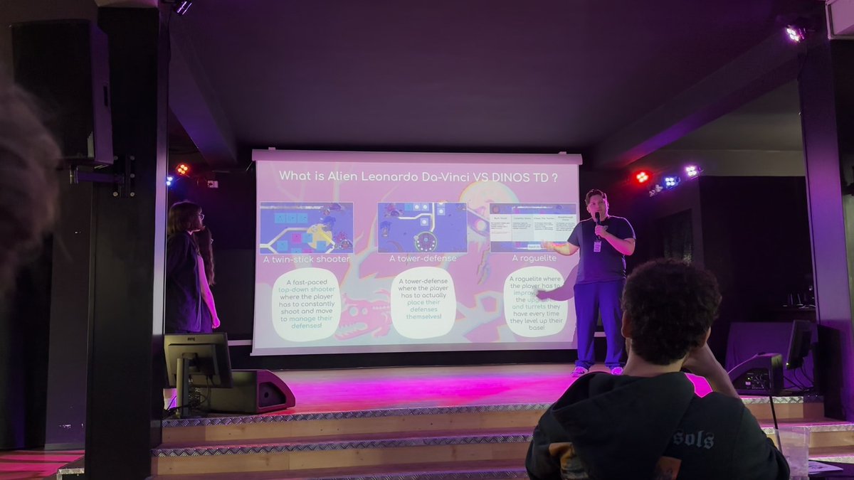 BBB__games's tweet photo. Our very first public presentation of the game! 
Many thanks to #MilanoIndies for this opportunity to make people try our game and let us present our project!
#indiegame #indiedev #IndieGameDev #towerdefense #td https://t.co/HVjkwK4weU