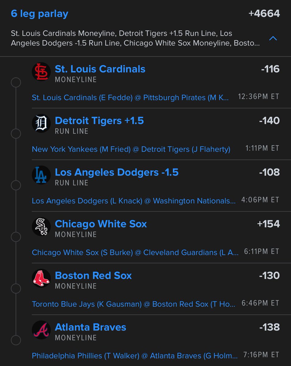 C8Keith117's tweet photo. Some parlays for the people https://t.co/bsYsHE8I5g