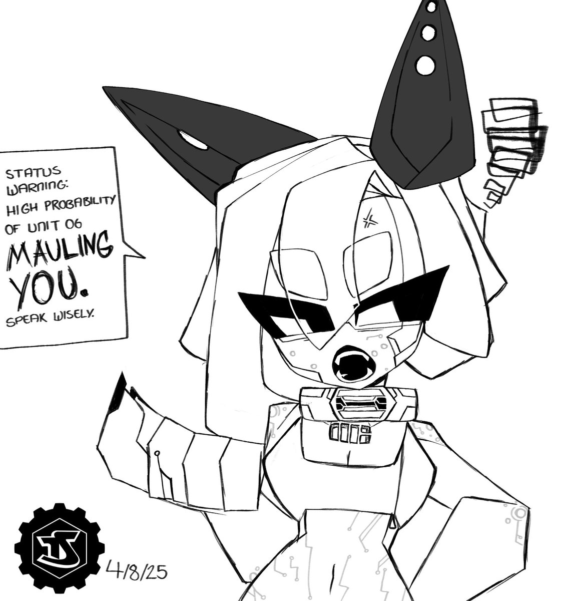 DieselTTV's tweet photo. You really piss me off, you know that?
#DieselDraws https://t.co/Tspsz8MNq4