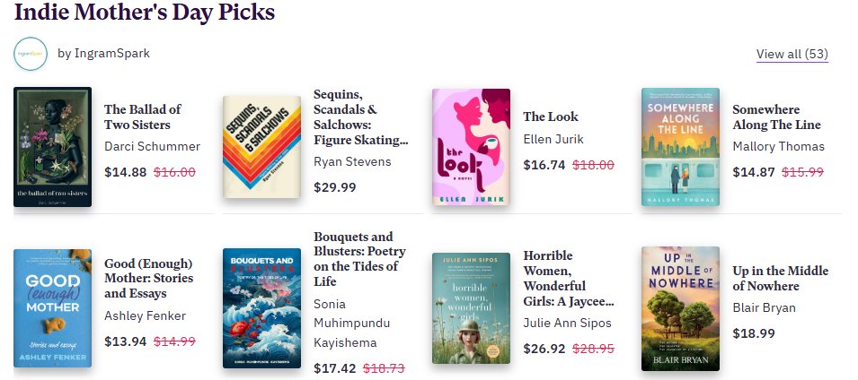 _DartmouthPark's tweet image. Thanks @ingramsparkbooks! 😀😁😆&quot;Horrible Women, Wonderful Girls&quot; is a wild, witty takedown of toxic perfectionism saluting the glorious imperfection of all things female. bookshop.org/lists/indie-mo… #ingramsparkauthor #ingramspark #JayceeGraysonSeries #mustread #books #debut #novel