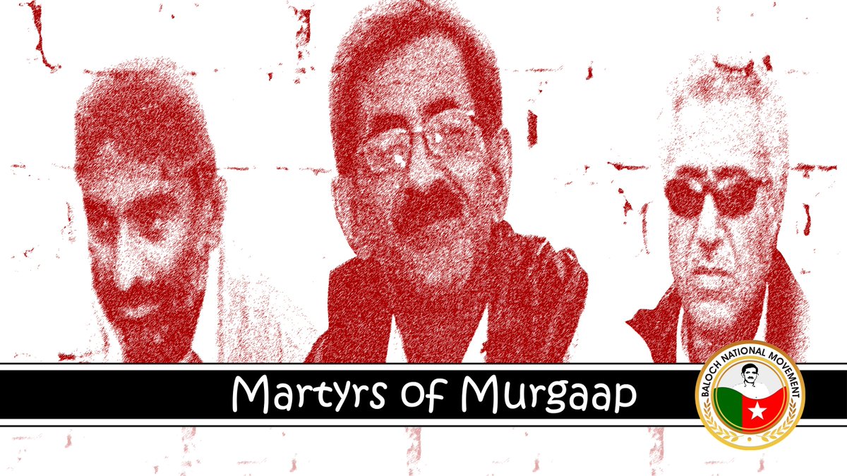 BNMovement_'s tweet photo. On the 16th anniversary of the Murgaap Tragedy, the Baloch National Movement (BNM) organized an online webinar.
The webinar, conducted in the Balochi language, featured speeches by @DrNaseemBaluch , Chairman of BNM; @BabulLateef , Junior Vice Chairman; @DMBaloch_ , Secretary General; and @Mahganj_Baluch , a member of BNM’s Central Committee.
Speakers paid tribute to the sacrifices and unwavering commitment of Shaheed Ghulam Muhammad and his fellow martyrs. They recalled that on April 9, 2009, Wajah Ghulam Muhammad, Lala Munir, and Sher Muhammad were abducted by the Pakistan army from the premises of a court. They were later taken to Murgaap, where they were brutally murdered. Their mutilated bodies were discovered after.
The speakers emphasized that Pakistan’s aim in assassinating these leaders was to crush the Baloch national liberation movement. However, despite such brutality, the Baloch struggle remains resilient and continues to stand firm against all forms of oppression and conspiracy.
They further noted that even today, the Pakistan army continues to target unarmed and peaceful political activists. The goal remains unchanged: to deprive the Baloch nation of its leadership and erase its national identity.
#MartyrsOfMurgaap
#Murgaap
Download and Watch the Full Speeches:
🔹 Dr. Naseem Baloch
https://t.co/NMVjAAjvsM
🔹 Babul Lateef
https://t.co/vmTiN0ePtL
🔹 Dil Murad Baloch
https://t.co/WNQQAAUORb
🔹 Mahganj Baloch
https://t.co/57GH14RQZ7