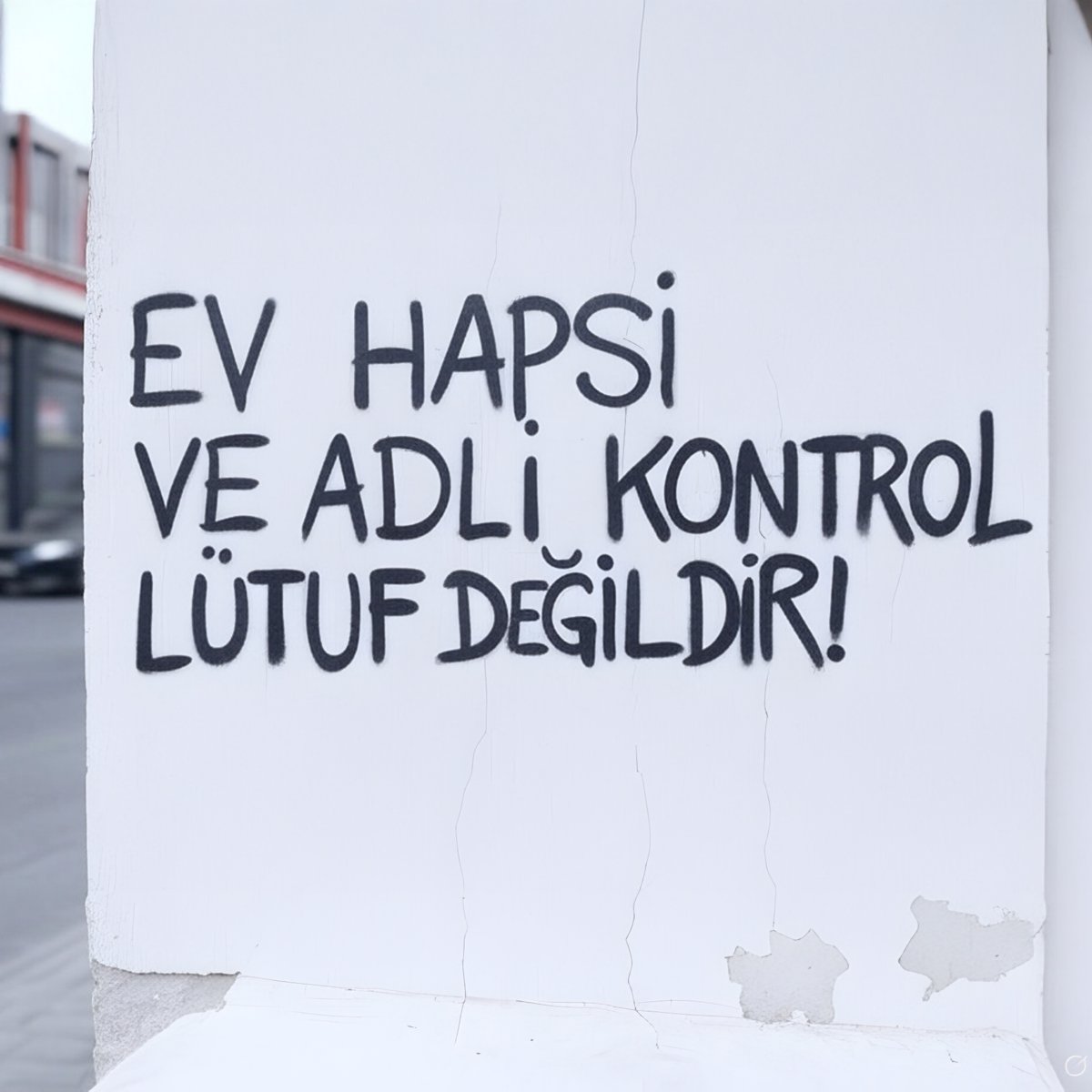 Ev hapsi ve adli kontrol lütuf değildir.