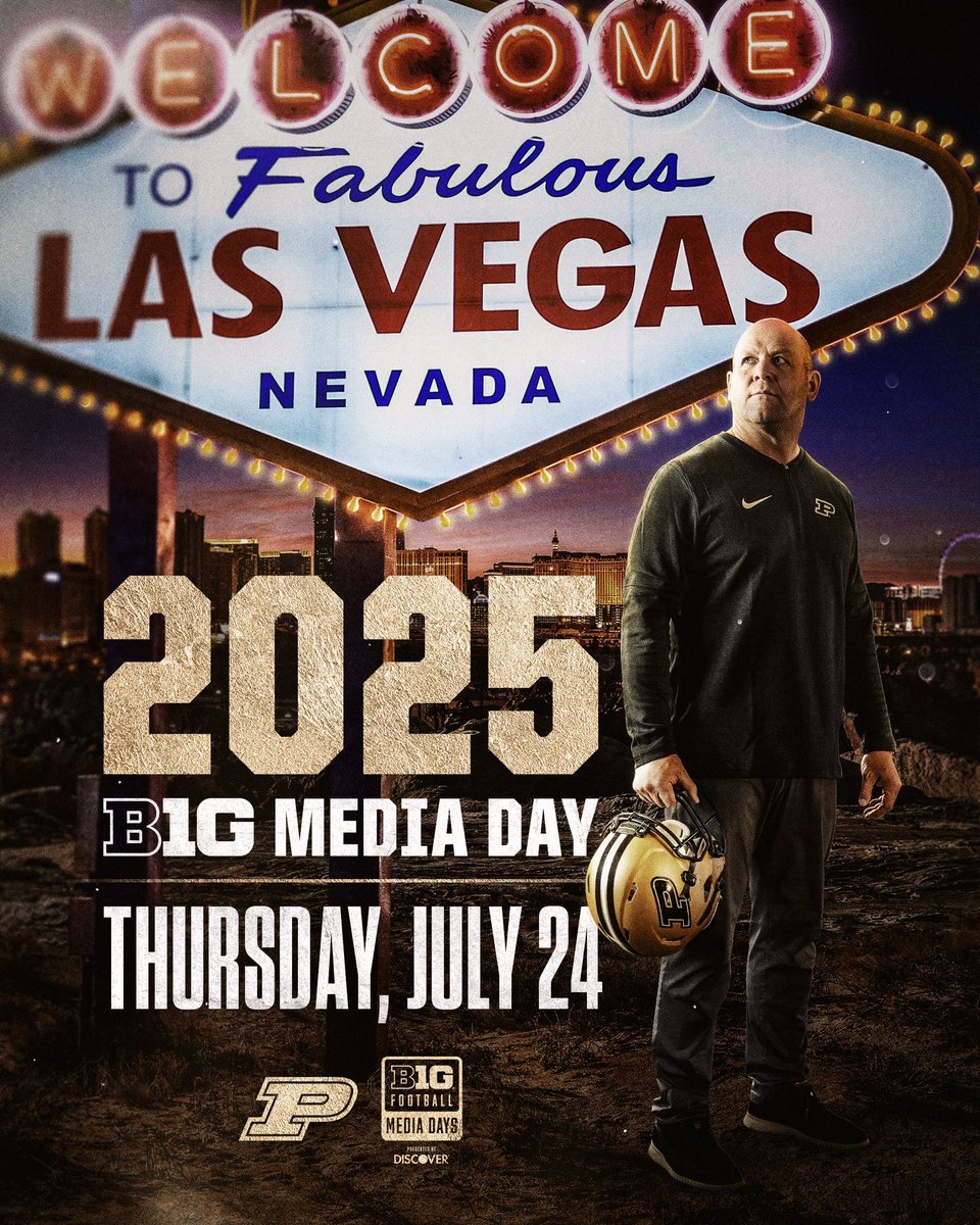 BoilerFootball's tweet photo. Vegas bound July 24! https://t.co/fFLB5XbU5T