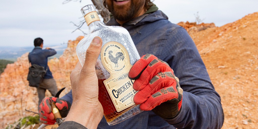 If your buddy’s not passing you Small Batch, you need new friends. #ChickenCockWhiskey