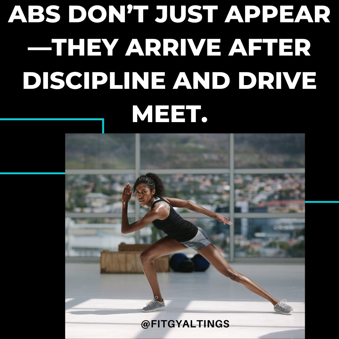 fitgyaltings's tweet photo. 🔥 There’s no shortcut to strength. Put in the work, and your results will speak LOUD. Where Culture Meets Fitness @fitgyaltings #FitGyalTings #EarnedNotGiven #AbGoals #SpringIntoFitness #Fitness #Caribbean #Culture #MotivationalQuotes https://t.co/wpfZEpd9A0