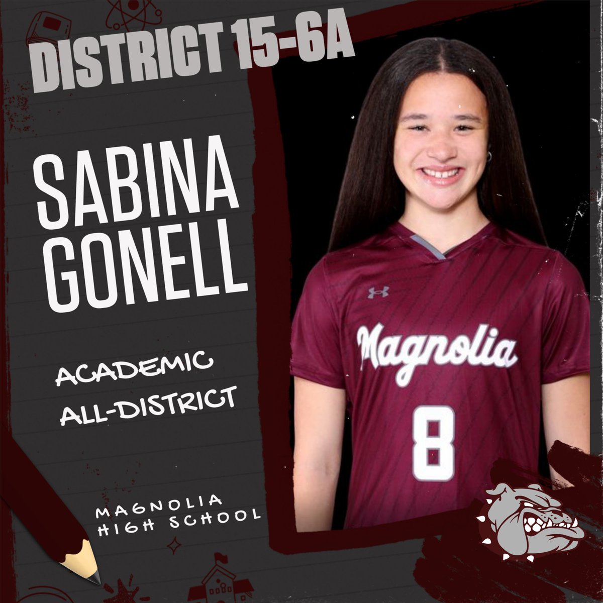 Congratulations, Sabina.  We are proud of you!