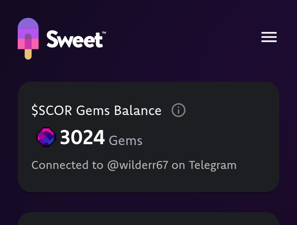 Play and Earn $SCOR token

Get a couple thousand just for joining 

👇 Join here with my referral link
💙🫵
t.me/scor_games_bot…