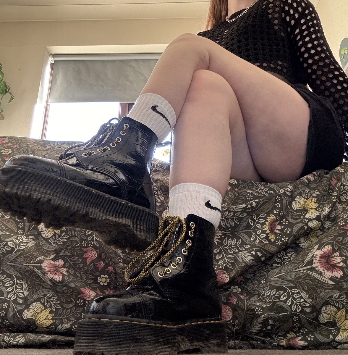 Do You Like My Superior Doc Martens &amp; Nike Socks? 😇
