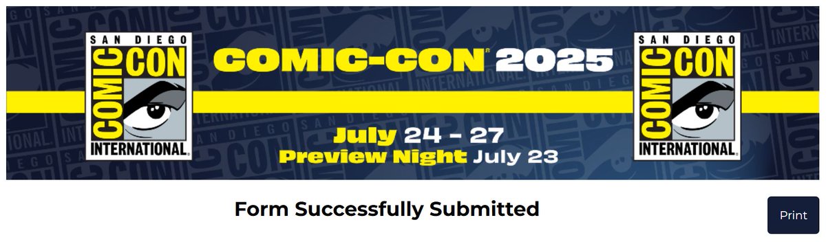 ComicConTips's tweet image. 10:09am submitted! Probably wasn&apos;t fast enough though :( but fingers crossed!! #SDCC #hotelpocalypse
