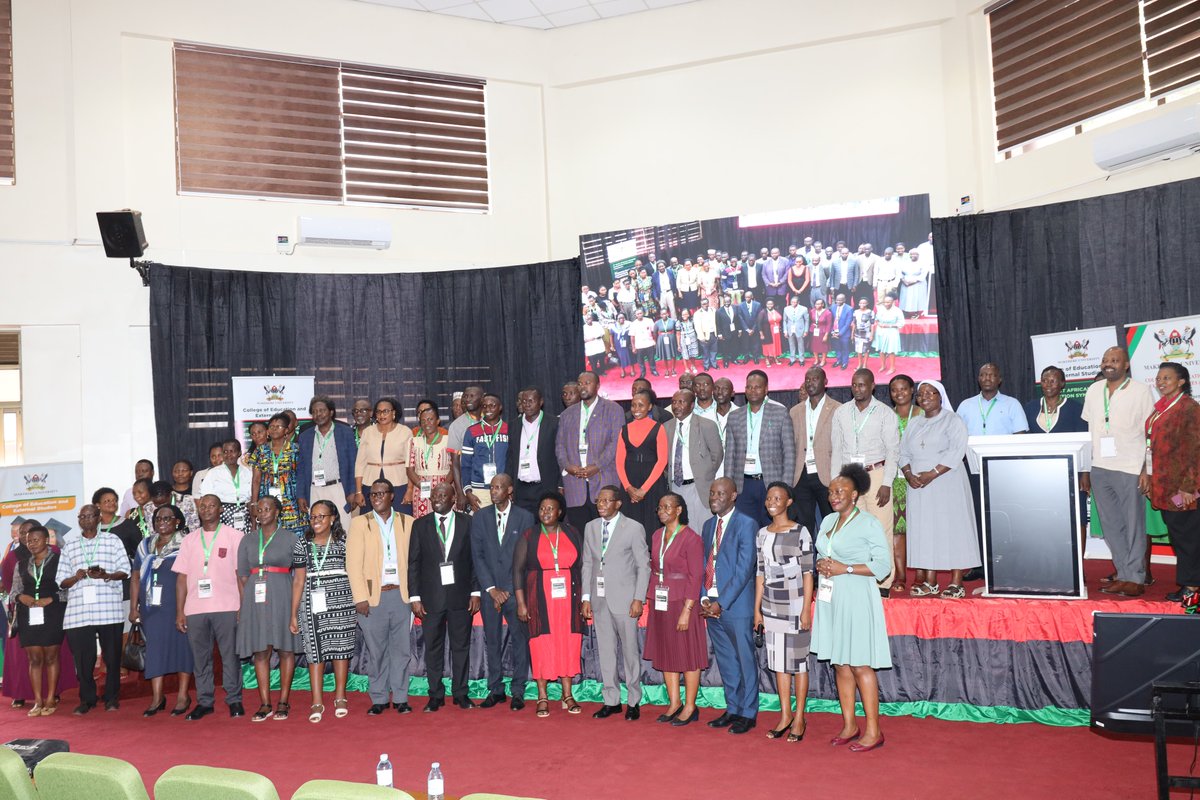 MaKCEES's tweet photo. Prof. Proscovia Namubiru @UMIUganda, the keynote speaker called for a transformative approach to decolonizing education that will build an inclusive, empowering system that reflects East Africa’s rich & diverse cultural heritage. #EATES2025 #CABUTE https://t.co/f3dmGruKDx