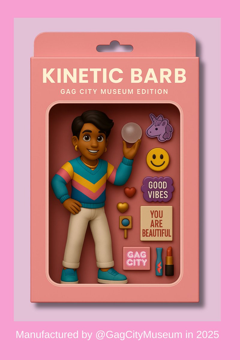 GagCityMuseum's tweet photo. Nicki Minaj’s love for her Barbz is unconditional. She embraces our differences because our love for her is real. Whether you’re a Kinetic Barb, a Cupcake, both, or a Manager Barb, she loves us the same. Let’s be more like the Queen. #KineticBarb #GagCityMuseum #GagCity https://t.co/LR8NhUjJkq