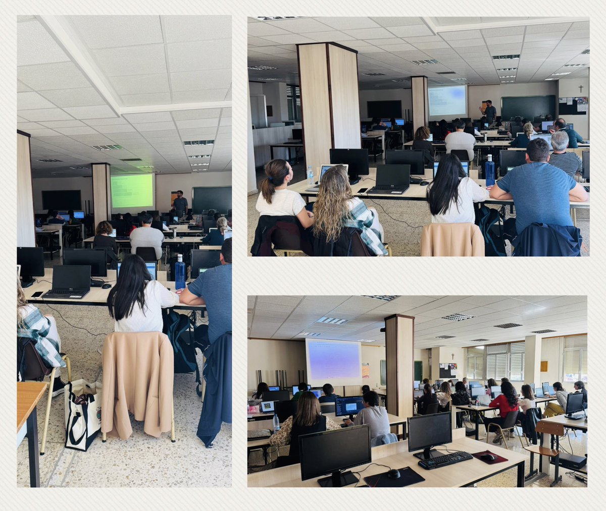 Segunda sesión de formación <a href="/MisionerasSa/">Colegio Misioneras de la Providencia, Salamanca</a> del curso <a href="/cfiesalamanca/">CFIE SALAMANCA</a>: “Adquisición y Mejora de la Competencia Digital Docente enfocado a la Inteligencia Artificial en Educación” con Javier Martín Limorti. 🧑‍💻🔝👏🏼👏🏼👏🏼 #Salamanca #formaciónJCyL