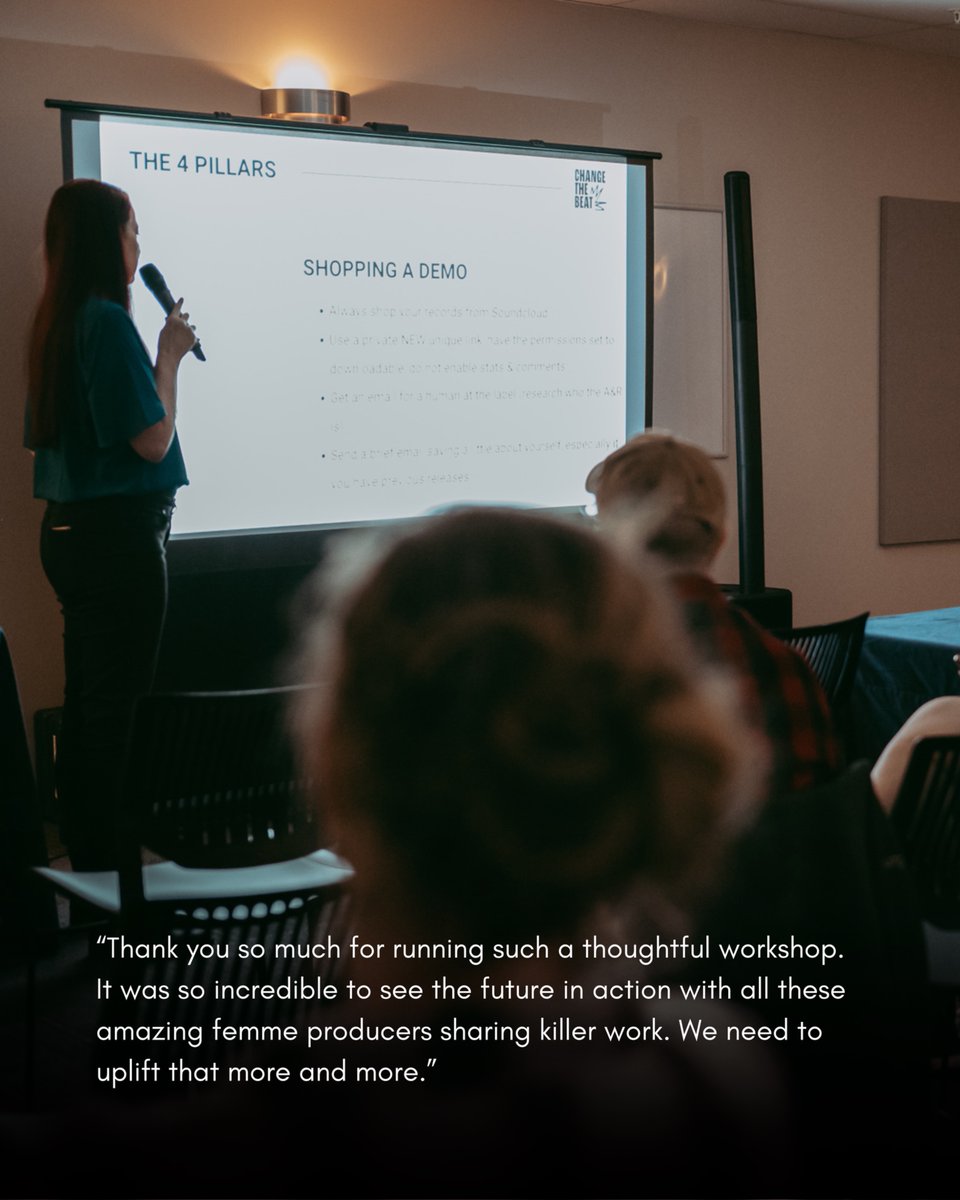 23by23official's tweet image. Last year, with the help of @FACTORcanada, we were able to host workshops all across Canada, elevating female and gender non-conforming artists and helping them build their careers in electronic music. 

@SYDNEYBLU #FACTORfunded