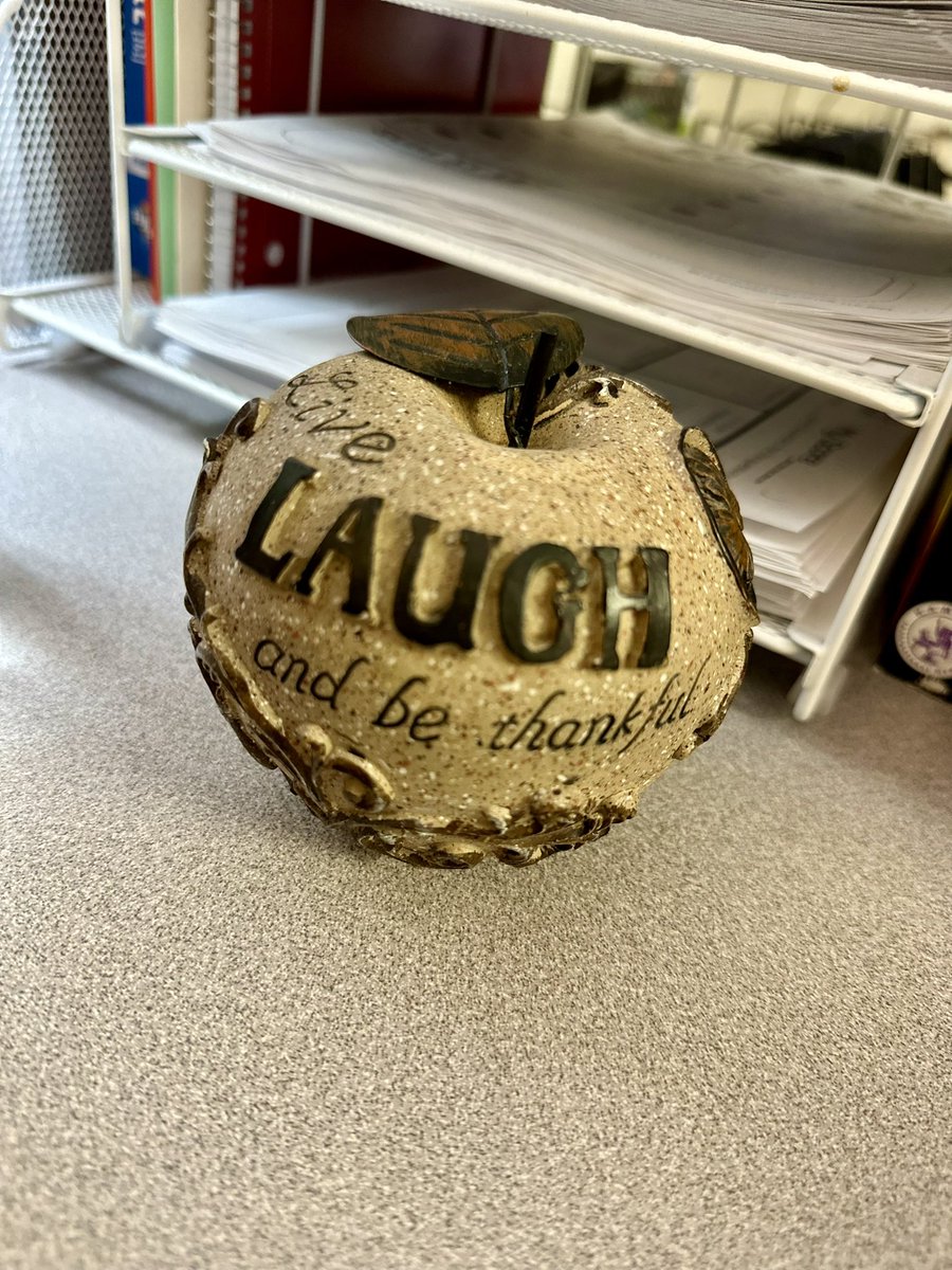 I haven’t posted much this school year because it has been a fast paced, whirlwind of a transition with more changes coming for next year. Just thought I would share this reminder a student presented me with yesterday.