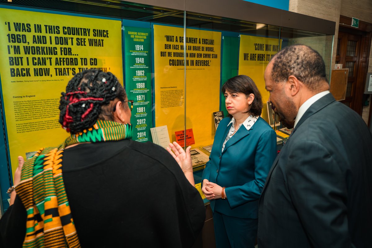 Windrush Defenders Legal (@windrushdefence) on Twitter photo Yesterday we invited migration minister, <a href="/SeemaMalhotra1/">Seema Malhotra MP</a> to tour the ‘In the Grip of Change’ exhibition at <a href="/SenateHouseLib/">Senate House Library</a>, led by <a href="/EsiCox/">Juanita Cox now at @juanitacox.bsky.social</a>. The exhibition explores the Caribbean’s path to independence and the experiences of its British diaspora. It's open until April 12th. Yesterday we invited migration minister, <a href="/SeemaMalhotra1/">Seema Malhotra MP</a> to tour the ‘In the Grip of Change’ exhibition at <a href="/SenateHouseLib/">Senate House Library</a>, led by <a href="/EsiCox/">Juanita Cox now at @juanitacox.bsky.social</a>. The exhibition explores the Caribbean’s path to independence and the experiences of its British diaspora. It's open until April 12th.