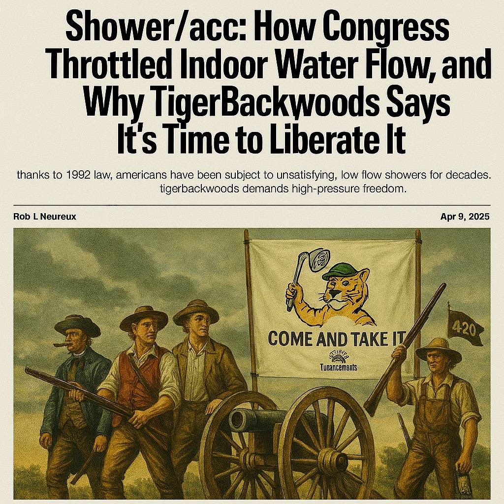 TigerLinkz's tweet photo. @elonmusk #ShowerRevolution #ComeAndTakeIt https://t.co/AhXjvSeyJ5