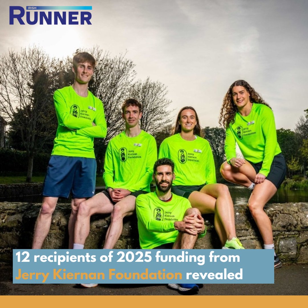 Irish Runner (@irishrunnermag) on Twitter photo Twelve athletes have been announced as recipients of funding from the <a href="/JKiernanFund/">Jerry Kiernan Foundation</a> in 2025! 🤩
List of recipients here ➡️ tinyurl.com/ysmumxe5
#IrishRunner Twelve athletes have been announced as recipients of funding from the <a href="/JKiernanFund/">Jerry Kiernan Foundation</a> in 2025! 🤩
List of recipients here ➡️ tinyurl.com/ysmumxe5
#IrishRunner