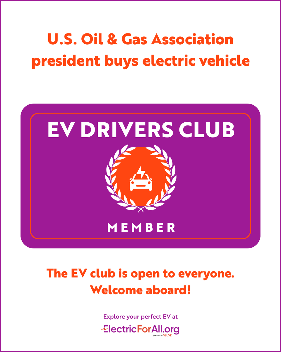 Electric For All tweet media