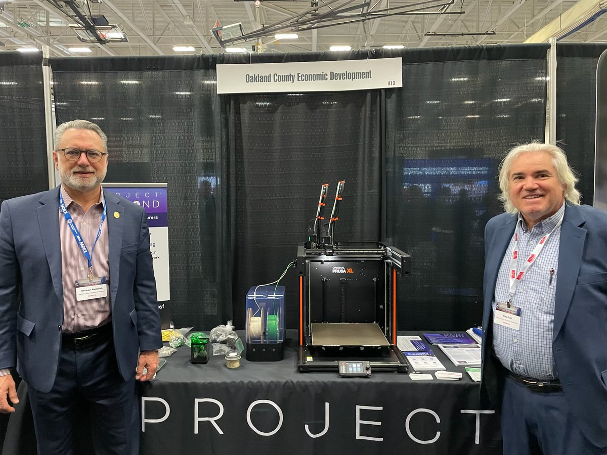 Project DIAMOnD (@projdiamond) on Twitter photo Come visit #OaklandCounty Economic Development at the Michigan Defense Expo featuring Project DIAMOnD with #3Dprinting taking place on-site! Now's the time to expand your #additivemanufacturing capabilities, visit: projectdiamond.org
#MDEX <a href="/AutomationAlley/">Automation Alley</a> Come visit #OaklandCounty Economic Development at the Michigan Defense Expo featuring Project DIAMOnD with #3Dprinting taking place on-site! Now's the time to expand your #additivemanufacturing capabilities, visit: projectdiamond.org
#MDEX <a href="/AutomationAlley/">Automation Alley</a>