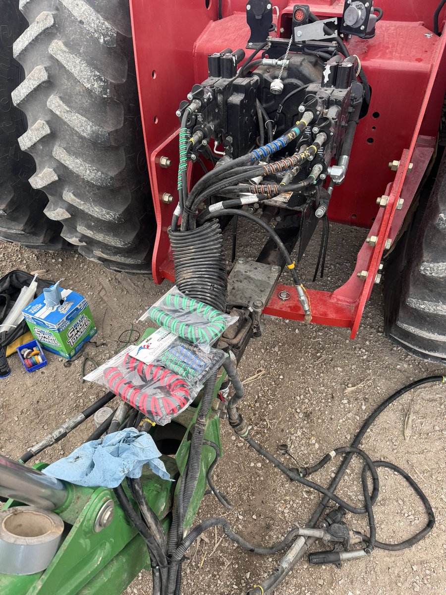 <a href="/john_schertz/">John Schertz</a> Went to <a href="/Birkeys/">Birkey's Farm Store</a> and bought out the pre-tariff <a href="/OutbackWrap/">Outback Wrap</a>     That way we avoid some emotions while fixing on Sunday.