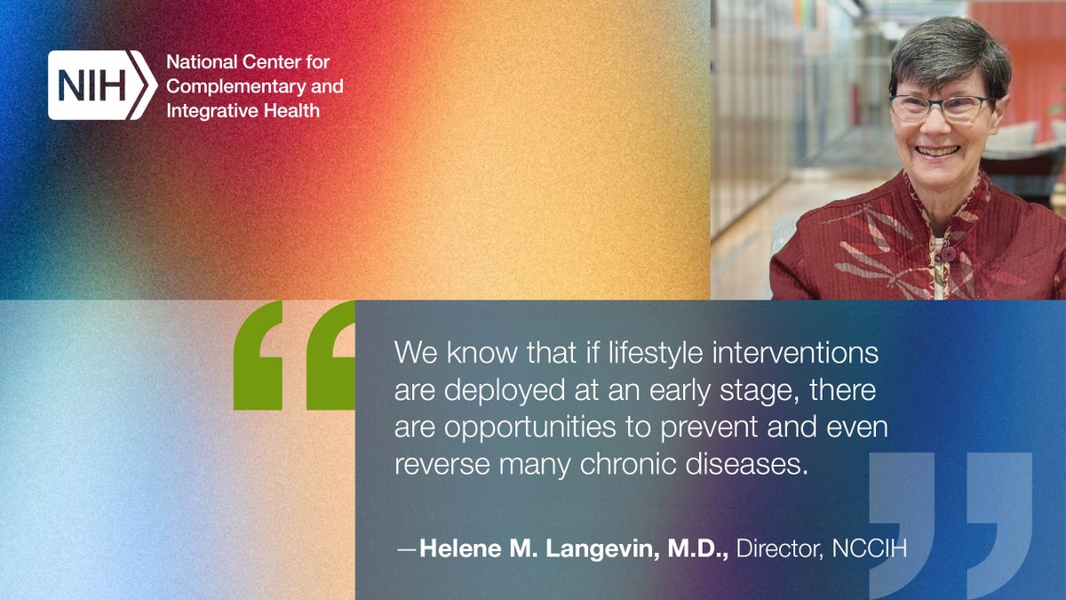 In her new #DirectorsMessage, <a href="/NCCIH_Director/">Helene M. Langevin, M.D.</a> discusses the ways in which <a href="/NIH/">NIH</a> is advancing research on whole person health to improve health outcomes and inform better care for everyone. go.nih.gov/bmWONYL