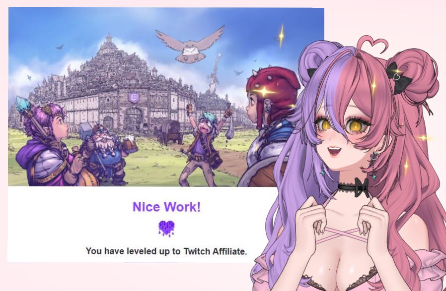 bae_bair's tweet photo. Holy moley!! ( ˶o˶˶o˶) !!
I can't thank you all enough for getting me to this point! I'm so lucky to have met so many wonderful people while streaming and I hope I make you all proud! ~♡ https://t.co/l6ssVlQcpm