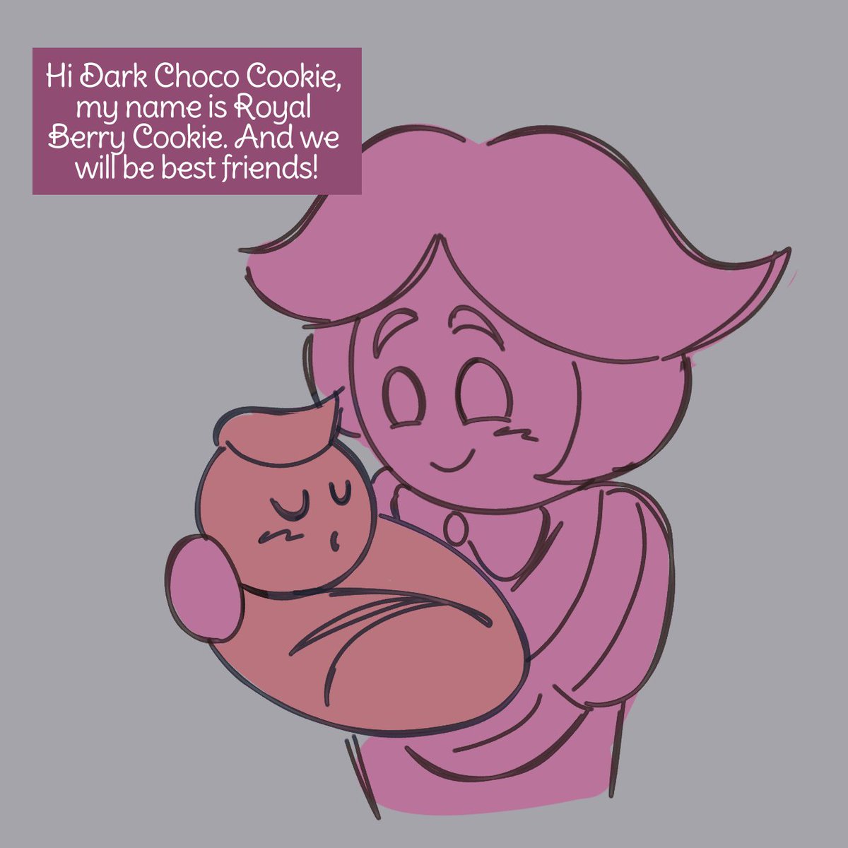ame_lyx's tweet photo. Tengo abandonao esta cuenta, la voy a usar solo para postear mi arte de crk 
#royalberrycookie #darkchococookie https://t.co/DGco9dbY3a