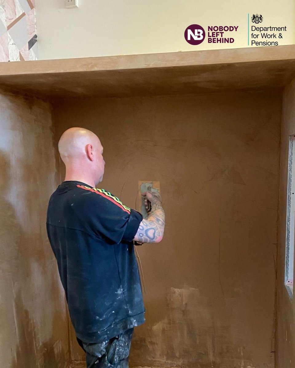 Nobody Left Behind (@nlbcic) on Twitter photo Our latest group of plastering learners have now finished the course, with employment opportunities at the end. They all receive a photographic portfolio of their work and a toolkit to start their employment.
Our next course is booked up and starts soon.
admin@nlb-cic.co.uk Our latest group of plastering learners have now finished the course, with employment opportunities at the end. They all receive a photographic portfolio of their work and a toolkit to start their employment.
Our next course is booked up and starts soon.
admin@nlb-cic.co.uk