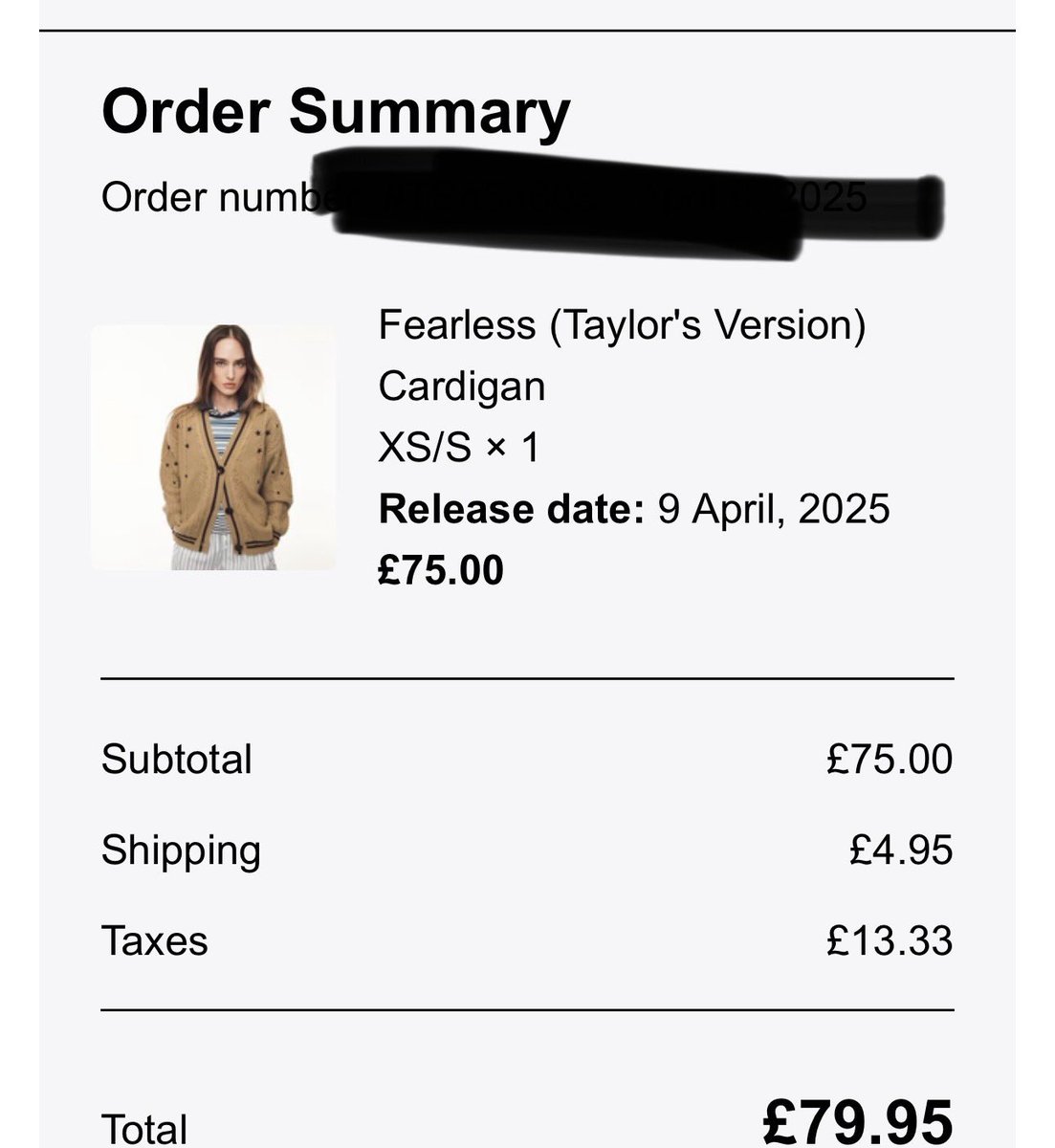 Vikki_R91's tweet photo. @taylornation13 With you I would dance in my best Cardigan @taylornation13  #fearless #TaylorSwift #FearlessCardigan https://t.co/89qTNB3suo