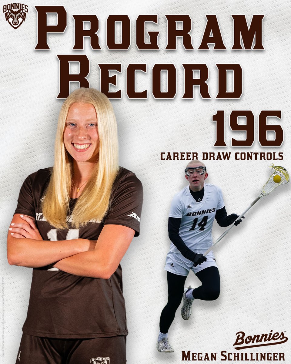 BonniesWLAX's tweet photo. Congratulations to Megan Schillinger on becoming our all-time program leader for draw controls!

#Unfurl https://t.co/1zHRK7ebUv