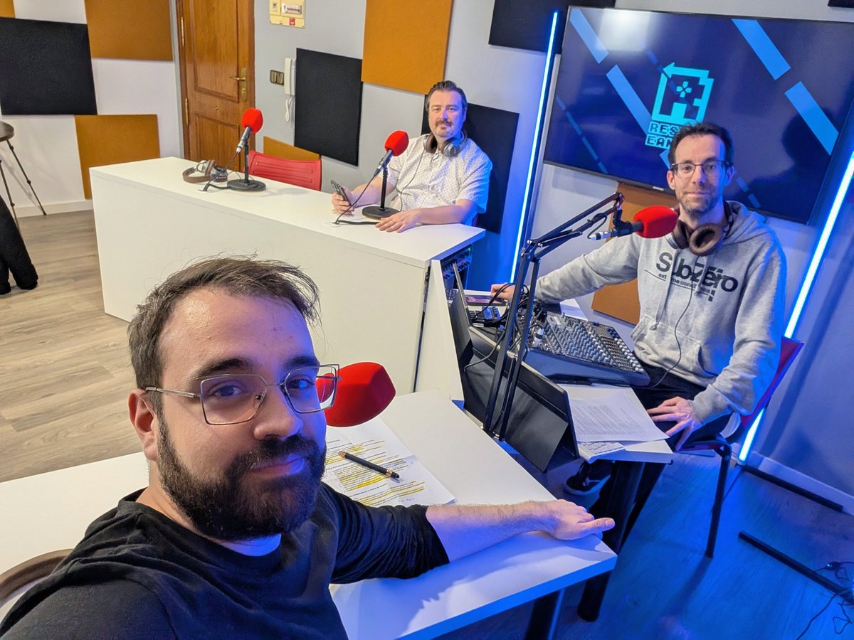 Pues ya se están cocinando los próximos capítulos, gente 👀

#podgaming #podcast #videojuegos