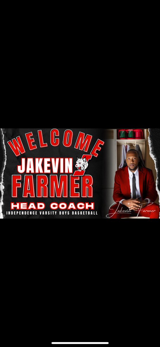 WELCOME TO THE WILDCAT FAMILY COACH FARMER! Coach Farmer will serve as the NEW Varsity Boys Head Basketball Coach! Congratulations Coach! We are happy to have you here!