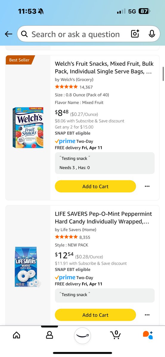 vanzandt1's tweet image. Hello! 👋 I really want to provide snacks for my students that are testing in 2 weeks, but I have 105 kids this year. Please 🙏🏻 help if you can! Thank you so much!!  amazon.com/hz/wishlist/ls…